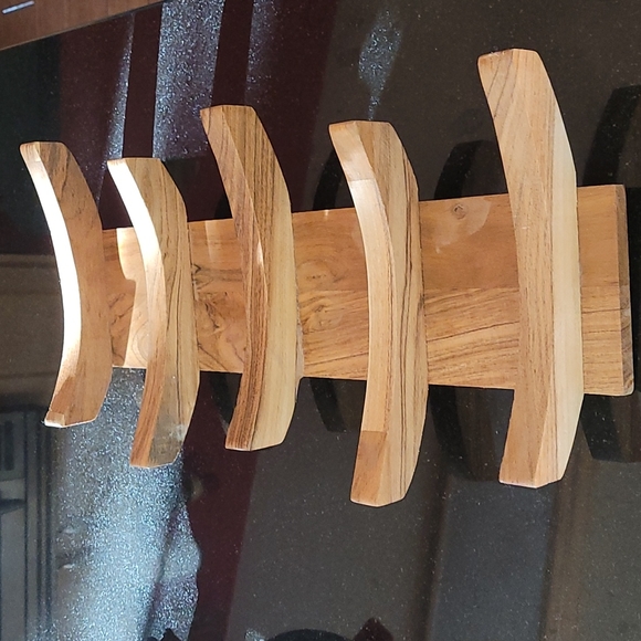 Solid Wood Coat Rack - Picture 2 of 6